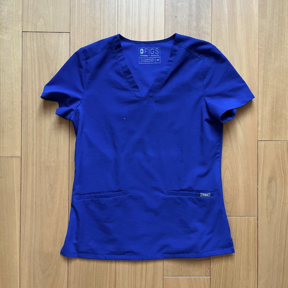 FIGS scrub set (royal blue XS)